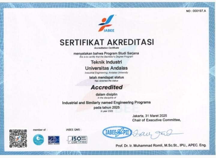 Sertifikat IABEE S1 TI 